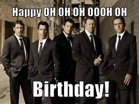 New Kids On The Block Boyz Ii Men, Joey Mcintyre, Paula Abdul, Donnie Wahlberg, Jordan Knight, Birthday Meme, New Kids On The Block, Blue Bloods, Kids On The Block