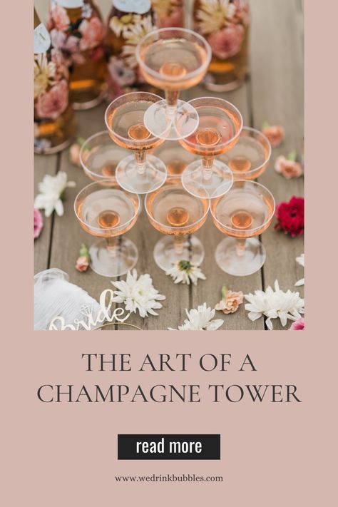 Champagne Towers, Tower Aesthetic, Champagne Pairing, Champagne Problems, Party Stand, Fruit Bar, Champagne Party, Champagne Tower, Wine Store