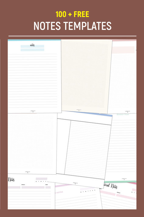 A collection of free aesthetic notes templates, including lined notes, dotted grids, blank pages, and seminar or lecture-specific layouts. Textbook Notes Templates, Good Note Templates Free, Nursing Notes Template Free Printable, Study Sheets Template, Notability Notes Template Free, Good Notes Free Templates, Digital Notes Template Free, Samsung Notes Template Free, Free Notes Template