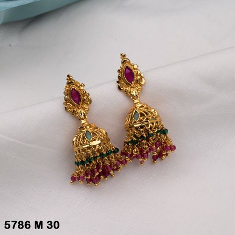 Kammalu Gold Designs, Butta Kammalu Gold Designs Latest, Butta Earrings Gold, Butta Kammalu Gold Designs, Small Buttalu Earrings Gold, Ear Tops Design, Butta Earrings, Honey Earrings, Bag Stitching