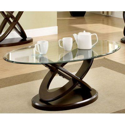 Oval Glass Coffee Table, Meja Sofa, Glass Coffee Tables, Coffee Tables Ideas, Furnitur Ruang Keluarga, 3 Piece Coffee Table Set, Coffee Table Dimensions, Centre Table, Sofa End Tables