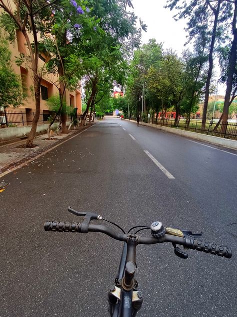 Early morning cycling in IIT Iit Delhi Aesthetic, Jee Motivation, Iit Roorkee, Iit Delhi, Iit Bombay, Campus Aesthetic, Friend Dates, Best Friend Dates, Vision 2024