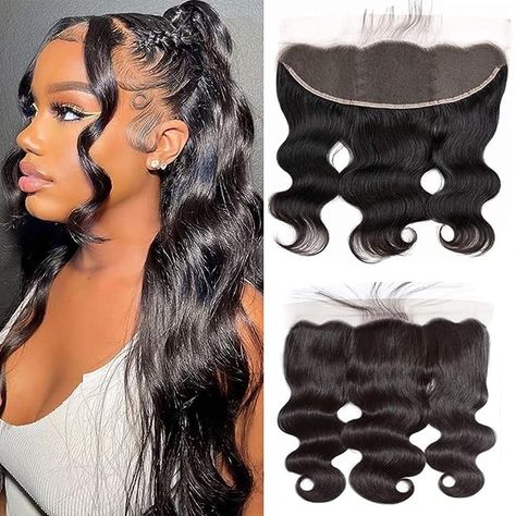 Amazon.com : 12 Inch 13x4 Transparent Lace Frontal Closure Brazilian Body Wave Lace Frontal Closure 12A Unprocessed Ear To Ear HD Lace Frontal Closures Natural hairline 150% density Natural Color : Beauty & Personal Care Closure Weave, Extension Hair, Hair Knot, Lace Frontal Closure, Frontal Closure, Brazilian Body Wave, Hair Closure, Brazilian Virgin Hair, Closure Wig