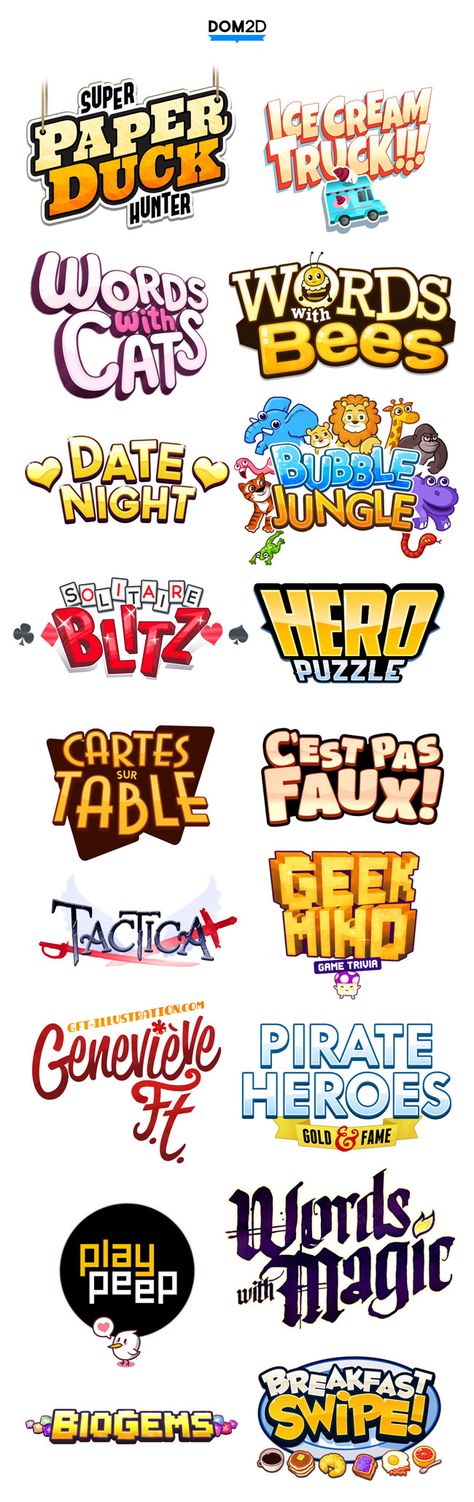 Title Color Ideas, Logo Funny Design, Game Title Design, Title Graphic Design, Title Logo Design, Logo Type Design, Game Typography, Game Branding, Title Typography