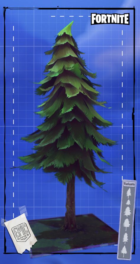 ArtStation - Fortnite: Trees 2014, Tangi Bodio Game Textures, House Cartoon, Environment Props, Bg Design, 3d Tree, Hand Painted Textures, Game Environment, Low Poly Art, Prop Design