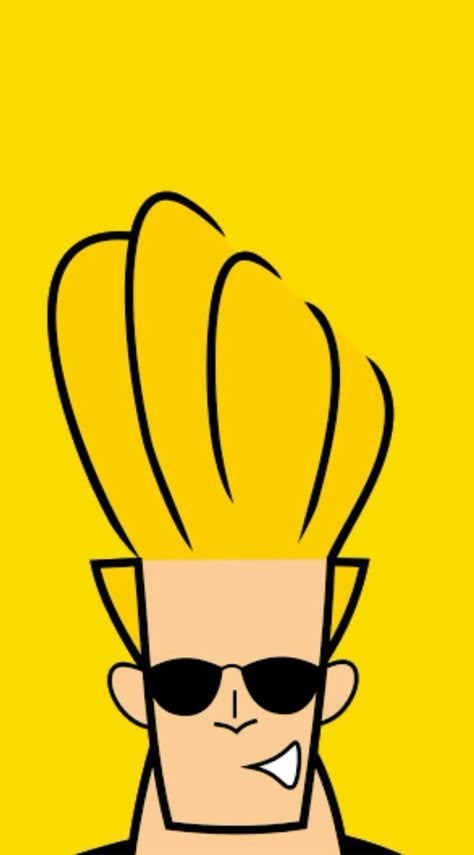 Johnny Bravo, Yellow, Hair