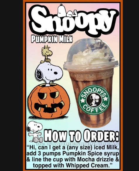 Starbucks Halloween Drinks, Starbucks Flavors, Starbucks Drink Menu, Starbucks Secret Menu Recipes, Cold Starbucks Drinks, Starbucks Drinks Diy, Secret Starbucks Recipes, Kid Friendly Drinks, Iced Starbucks Drinks