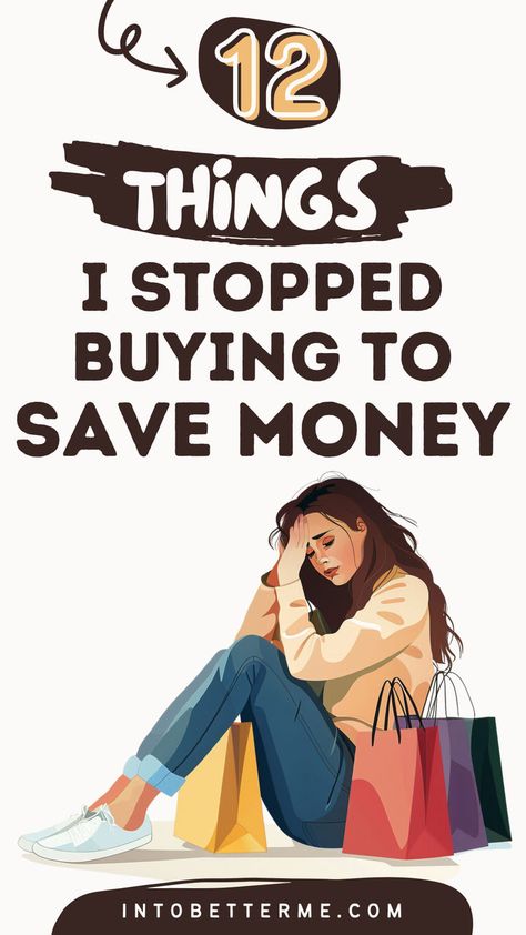 Find out about the 12 things I no longer buy to save money. Learn how eliminating these purchases has helped me save more and live better. With a few changes to your spending habits, you too can save money without sacrificing your lifestyle. Start making smarter choices today! #SaveMoney #FrugalLiving #SmartSpending Money Printables, Money Strategy, Save Money Fast, Start Saving Money, Money Now, Spending Habits, Money Saving Challenge, Financial Health, Financial Wellness