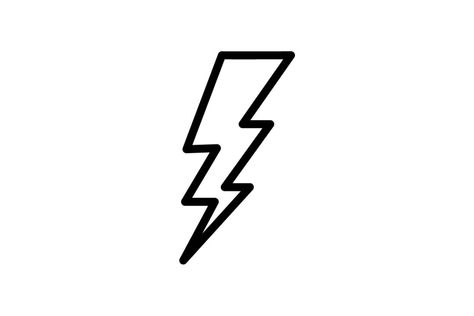 symbol, light, powerful, electricity, electric, storm, charge, power, design, icon, thunderbolt, flash, bolt, sign, lightning, shock, thunder, energy, electrical, illustration, fast, vector, danger, speed, element, isolated, graphic, black, thunderstorm, flat, abstract, set, warning, arrow, logo, voltage, battery, weather, shape, concept, lightening, modern, strike, style, art, web, nature, electronic, simple, yellow Lightning Bolt Tattoos, Woodshop Ideas, Lightning Bolt Tattoo, Lightning Tattoo, Bolt Tattoo, Small Chest Tattoos, Lightning Bolt Design, Small Tats, Bell Art