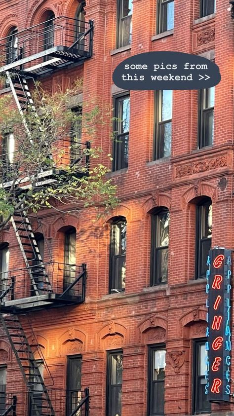 New York Brick Apartment, Brick Apartment Exterior, Red Brick Aesthetic, Red Brick Apartment, Brick Apartment Building, Perspective References, Mezzanine Design, Red Brick Building, Brick Apartment