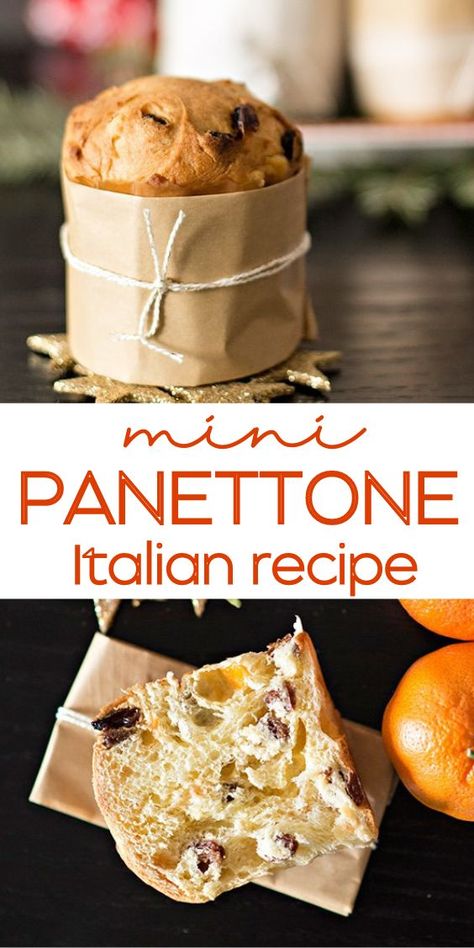 Pannetone Recipe Italian, Pannetone Recipe, Mini Panettone, Panettone Cake, Italian Panettone, Panettone Recipe, Recipe Italian, Christmas Bread, Italian Bread