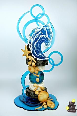 Home Dessert Sculpture, Dead Dough, Pastillage Showpiece, Isomalt Sail, Isomalt Cake, Pastillage Showpiece Sculpture, Seafood Ice Sculpture, Chocolate Centerpieces, Sugar Sculpture