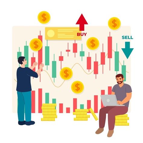 Trader Pictures, Stock Exchange Design, Bitcoin Images, Business Wallpaper, Finance Illustration, Stock Market Courses, Us Stock Market, Risk Management Strategies, Stock Trader