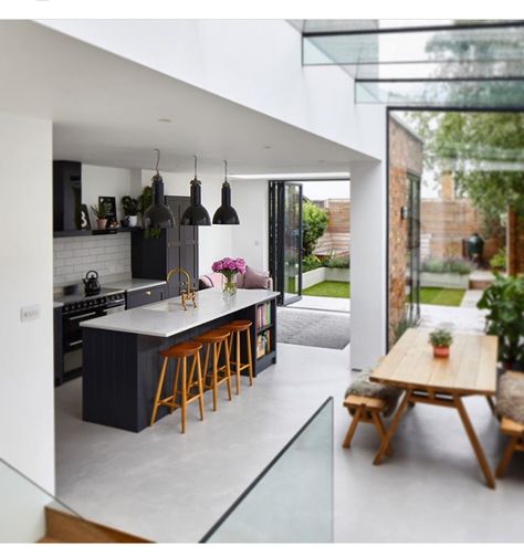 Kitchen Diner Extension, Open Plan Kitchen Dining Living, Open Plan Kitchen Diner, Open Plan Kitchen Dining, Open Plan Kitchen Living Room, Kitchen Dining Living, Kitchen Extension, Kitchen Room Design, Kitchen Inspiration Design