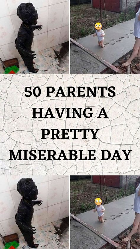 #50 #Parents #Having #A #Pretty #Miserable #Day # #Bored #Panda Round Of Applause, Popular Stories, Having A Bad Day, The Hard Way, Child Development, Funny Pins, Funny Stories, Social Issues, Parenting Tips