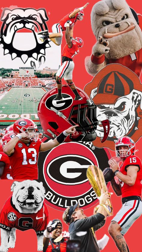 Georgia Football Wallpaper, Georgia Football, Football Wallpaper, Bulldog, Georgia, Football, American Football