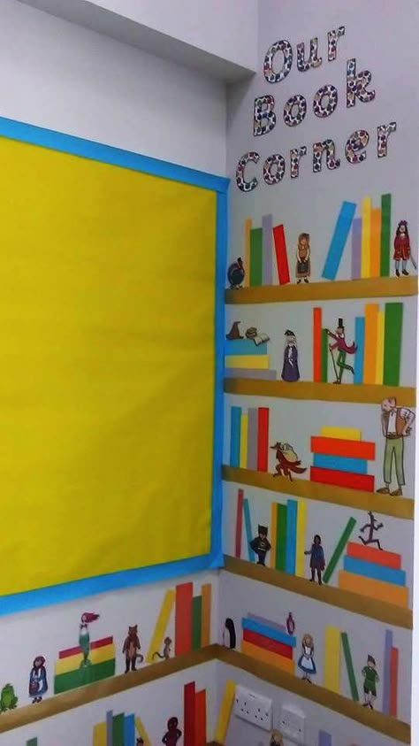 Book Corner Eyfs, Book Corner Display, Ks1 Classroom, Year 2 Classroom, Reading Corner Classroom, Year 1 Classroom, Reception Classroom, Reading Display, Eyfs Classroom