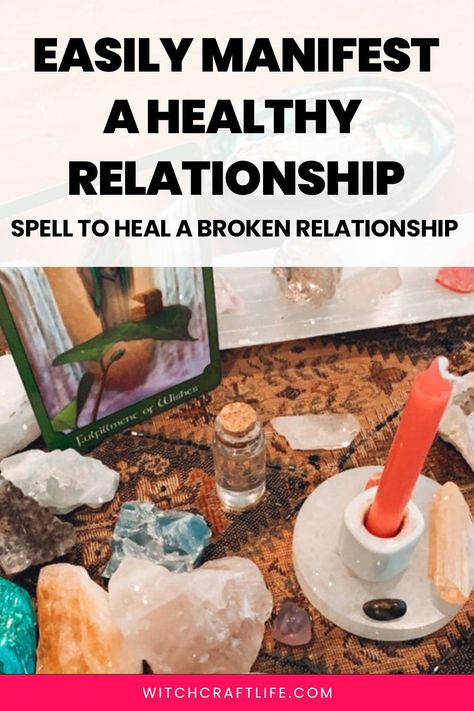 Heal your broken relationship with simple yet powerful love spells in this article. Don’t give up on the person who once made your blood boil. Rekindle love in your marriage or relationship and keep your love alive. love spells that work fast | witchcraft spells | love magic potions | happy marriage | stop a breakup or divorce Healing Relationship Spells, Spell To Bring Two People Together, Relationship Spells Witchcraft, Spell To Heal A Relationship, Heal Relationship Spells, Relationship Healing Spell, Love Spells That Work Immediately, Relationship Spells, Manifestation Inspiration