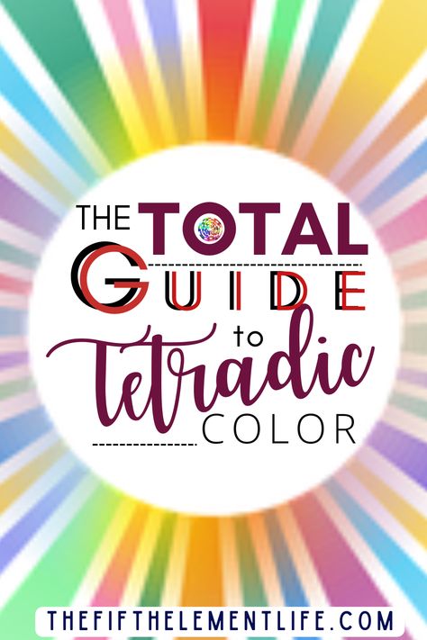 Guide To Tetradic Color Schemes Color Combos Drawing, Tetradic Color Scheme Paintings, Triadic Color Scheme Art Painting, Tetradic Color Scheme, Triadic Color Scheme, 3 Color Combos, Split Complementary Color Scheme, Color Wheel Design, Color Wheel Art