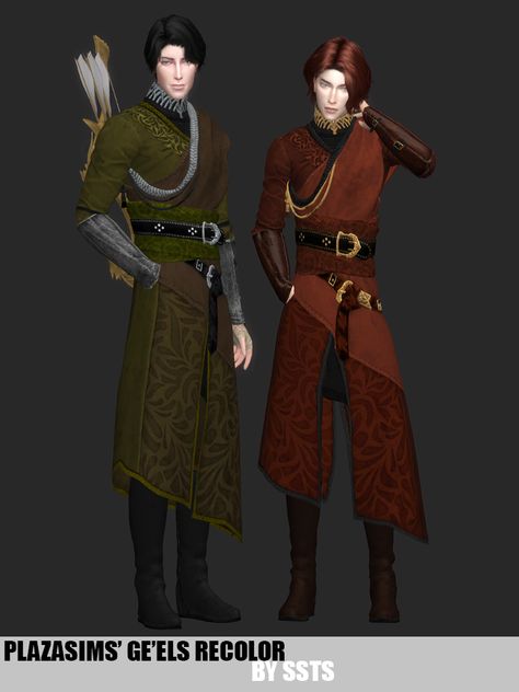 Strange Storyteller Sims, Sims 4 Samurai, Sims Medieval, Dragon Age Characters, Sims Clothes, Tudor History, Sims House Design, Medieval Clothing, Sims 4 Cas