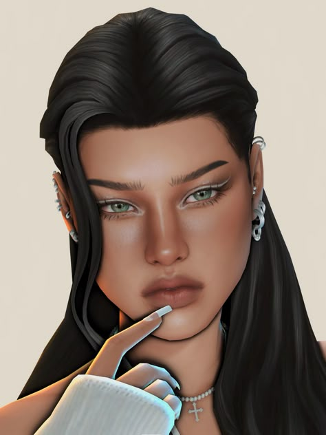 Sims 4 Sims Download Patreon, Pre Made Sims Download, Sims4 Cc Face Patreon, Townies Sims 4, The Sims 4 Mods Patreon Make Up, Sims 4 Character Cc, Sims Cc Face Preset, Sims 4 Hair Female Patreon, Sims 4 Pretty Sims