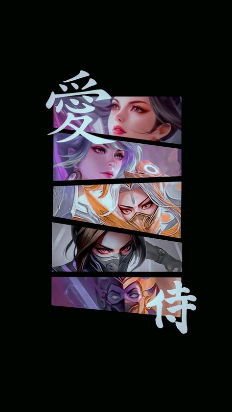 Hanabi Wallpaper Mobile Legends, Mlbb Hanabi Wallpaper, Hanabi Mlbb, Mlbb Wallpaper, Ninja Wallpaper, Game Mode, Pixel Drawing, Mobile Legend, Anime Artwork Wallpaper