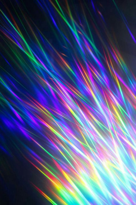 Rainbow Neon Aesthetic, Projector Photography Background, Projector Pictures, Glow Aesthetic, Projector Photography, Rainbow Lights, Holographic Wallpapers, Rainbow Photography, Colorful Space