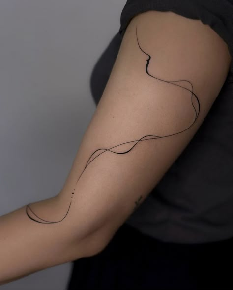 Solid Line Tattoo Arm, Hand Line Tattoo, Abstract Line Tattoos For Women, Abstract Line Back Tattoo, Abstract Line Tattoo Arm, Abstract Wavy Line Tattoo, Linear Tattoos, Line Tattoo Arm, Morse Code Tattoo