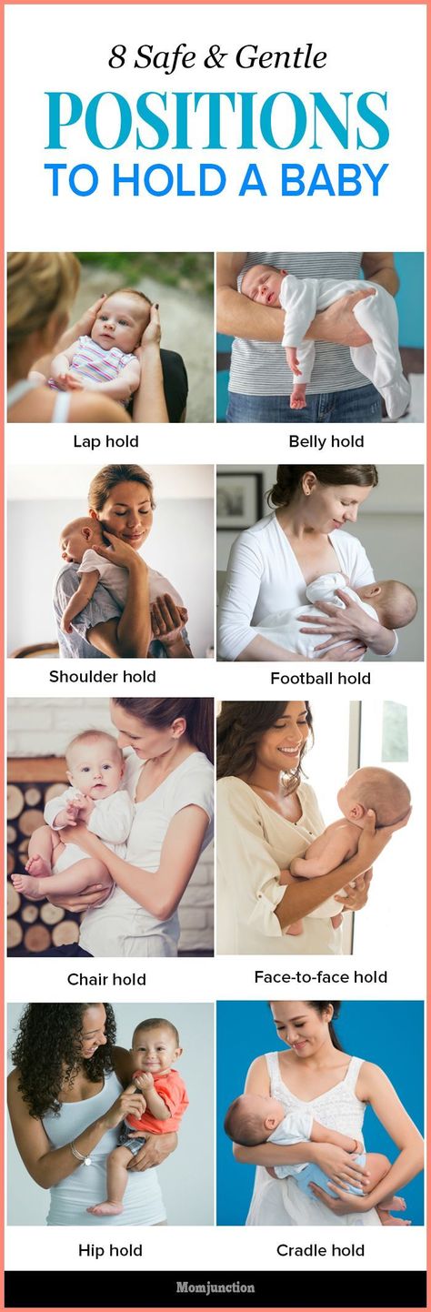 If you're a parent to a newborn, learning how to hold a baby can be intimidating. Here's how to correctly pick up and hold your little one. Uppfostra Barn, Baby Trivia, Vogue Kids, Baby Information, Newborn Baby Tips, Baby Facts, Baby Sleep Problems, Baby Care Tips, Baby Prep