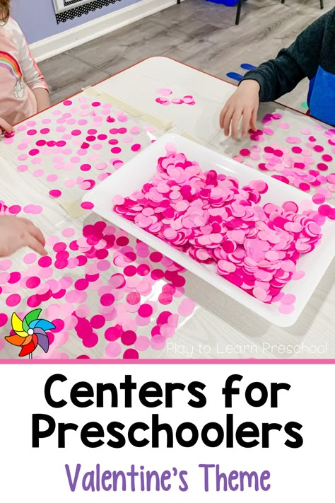 It’s no secret that preschoolers will love these adorable Valentine’s Centers. The best part is that they are not just adorable… each of these centers provides a valuable opportunity for young children to practice fine motor, language, and cognitive skills. You'll find sensory activities, counting, number and letter recognition, sorting and patterning, letter sounds, and so much more. Valentine Table Activities For Preschool, Valentine’s Day Cognitive Activity, Valentine Language Activities Preschool, Love Crafts For Preschoolers, Enrichment Activities For Preschoolers, Valentine Activity For Kids Preschool, Valentines Day Centers Preschool, Valentine’s Day Centers For Preschool, Love Crafts Preschool