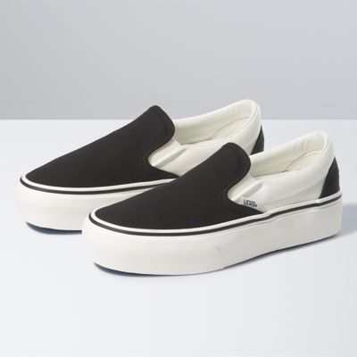 Surf Supply Slip-On Platform SF | Shop Womens Shoes At Vans Women Vans, Vans Surf, Women's Slip Ons, Vans Store, High Top Vans, Shoe Fits, Classic Shoes, Latest Shoes, Pretty Shoes