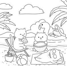 Hello **PLEASE CONTACT ME FIRST TO DISCUSS THE IDEAS BEFORE PLACING THE ORDER** I am jannatulruhi123 I'm a professional graphics designer and creative artist experience with 6 years. I can illustrator or line art amazing coloring book pages for children and kids. I will draw wonderful Illustration for your Coloring Book. If you are looking for intricate, beautiful, detailed designs and patterns for your coloring book, this is the gig for you! Chibi Coloring Pages, Illustration For Kids, Cat Coloring Book, Kitty Coloring, Anime Drawing Books, Detailed Coloring Pages, Cat Coloring Page, Cartoon Coloring Pages, Cool Coloring Pages