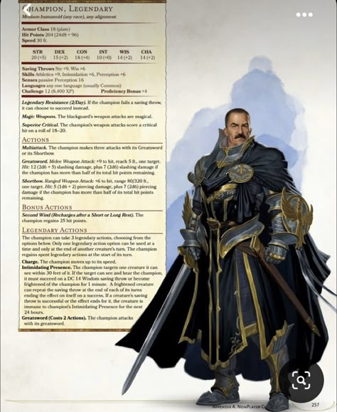 Dnd Bbeg Character, Evil Celestial Dnd, Dnd Bbeg Stat Block, Dungeons And Dragons Npc Ideas, Stat Block 5e, Dnd Bosses, Dnd Enemies, Dnd Paladin, Dnd 5