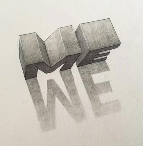 50+ Amazing Sketching of 3D Typography by Lex Wilson Typography Drawing Art, Three Dimensional Drawings, 3d Drawings 3d Artwork, 3d Effect Drawing, Word Design Ideas, Lex Wilson, 3 D Letters, 3d Tipografi, Typography Sketch