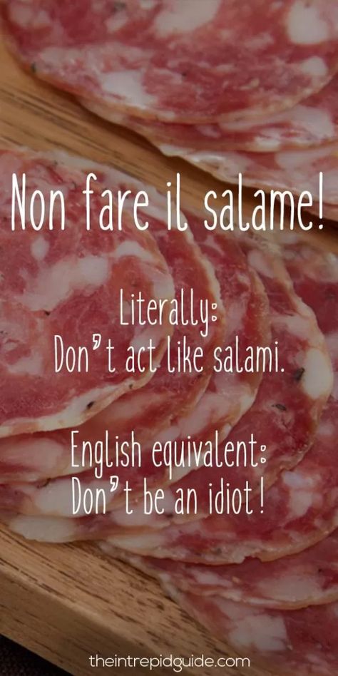 Funny Italian Sayings, Italian Sayings, Italian Proverbs, Learning French For Kids, Learn To Speak Italian, Everyday Italian, Italian Grammar, Italian Vocabulary, Italian Lessons