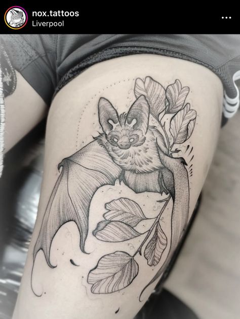 Bat Thigh Tattoo, Goth Thigh Tattoo, Flash Sheet Ideas, Gothic Tattoos For Women, Goth Tattoo Flash Sheet, Liverpool Tattoo, Tato Flash, Gothic Tattoos, Goth Tattoo