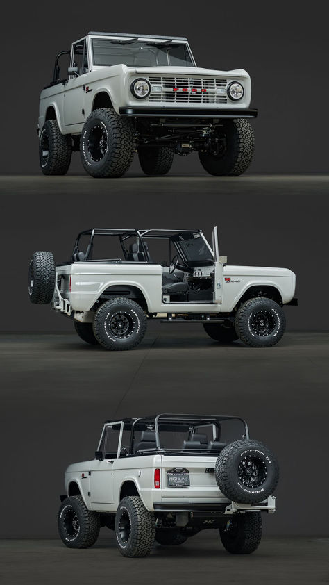 Highline Classics Early Bronco with Krawlers Edge Fuel Tank- Maximize Your Adventure Classic Bronco, Early Bronco, Classic Ford Broncos, Ford Broncos, Cool Old Cars, Let You Go, Toyota Fj Cruiser, Off Road Adventure, Do What You Want