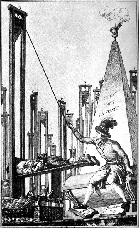 How Guillotine Haircuts became all the Rage in France The Executioner, Public Execution, Science Photos, French Revolution, Bastille, Public Service, Photo Library, Art Plastique, Everyone Else