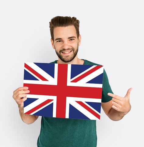 Person Holding Flag Reference, Person Holding Flag, Man Hands, Happy Students, Acceptance Letter, Uk Flag, British Flag, Male Hands, England Uk