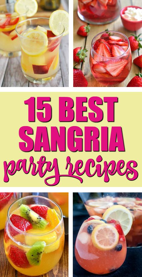 Sweet Sangria Recipes, Sweet Sangria Recipe, Sweet Sangria, Apple Sangria Recipes, Best Sangria, Best Sangria Recipe, Apple Cider Sangria Recipe, Fall Sangria Recipes, Summer Sangria Recipes