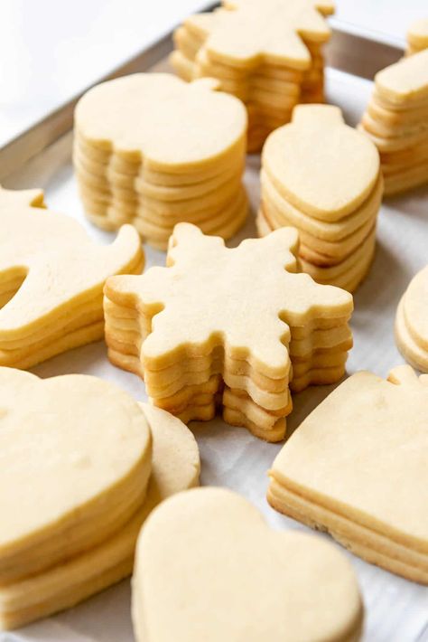 Best Cut Out Sugar Cookie Recipe - House of Nash Eats Professional Sugar Cookie Recipe, Sugar Cookie Recipe Cut Out, Cutout Sugar Cookie Recipe, Cut Out Sugar Cookie Recipe, Cut Out Sugar, Cookie Deserts, Cut Out Cookie Recipe, Cookie House, Soft Sugar