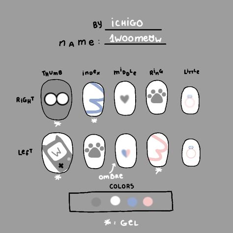 Nail for Wonwoo (Seventeen) Seventeen Inspo Nails, K Pop Nails Seventeen, Seventeen Nails Ideas, Svt Nails Design, Seventeen Nails Kpop, Carat Nail Art, The8 Nails, Seventeen Nails Designs, Svt Inspired Nails