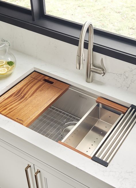 Kohler Kitchen Sinks Stainless Steel, Kitchen Sink Inserts, Ruvati Workstation Sink, Work Sink Kitchen, Work Station Kitchen Sink, Trending Kitchen Sinks 2023, Stainless Undermount Kitchen Sink, New Sink Kitchen, 2023 Kitchen Sink Trends