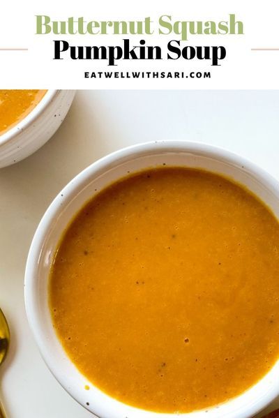 Butternut Squash Pumpkin Soup, Squash Pumpkin Soup, Pumpkin Butternut Squash Soup, Low Calorie Soup Recipe, Pumpkin Soup Easy, Chicken Pumpkin, Butternut Squash Puree, Low Calorie Soup, Butternut Squash Recipes Soup