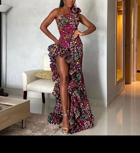 Ankara short gowns