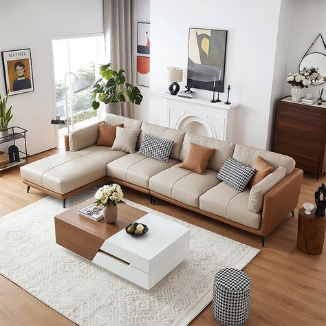 Vintage cottage living room