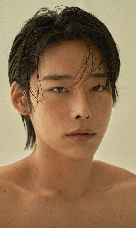 Male Art Model, Models To Draw, Show Makeup, Asian Haircut, Face Study, 얼굴 그리기, Asian Short Hair, Unique Faces, Male Makeup