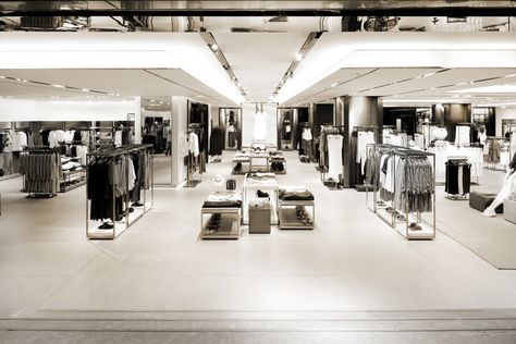 » Zara store by Elsa Urquijo Architects, Hong Kong Retail Store Layout, Zara Store, Industrial Inspiration, Retail Store Interior, Store Layout, Store Interiors, Retail Store Design, Retail Design Blog, Retail Interior