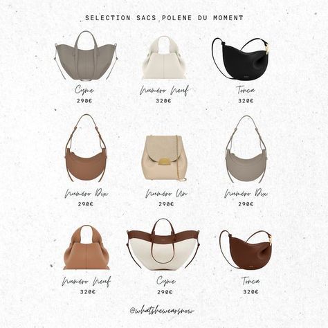 Trending Bags 2023, Polene Bag Aesthetic, Handbags 2024 Trends, Polene Outfit, Celine Paris Bag, Polene Bag Outfit, 2023 Bag Trends, Polene Paris Bag, Polene Bag