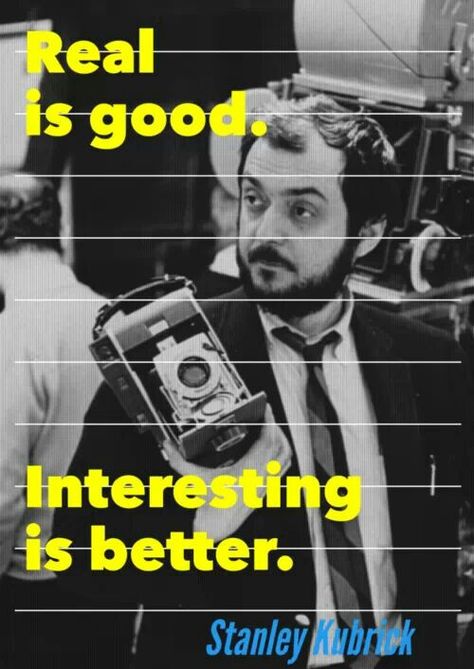 Stanley Kubrick Quotes, Filmmaking Quotes, Best Quotes Life, Movie Animation, Cinema Quotes, Literature Humor, Acting Tips, Movie Directors, Best Director